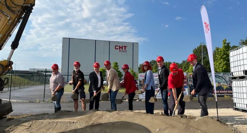 CHT Germany Breaks Ground on New Container Cleaning and Recycling Plant