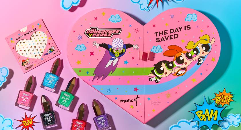 Mooncat Teams with Cartoon Network to Launch Powerpuff Girls Nail Polish Collection